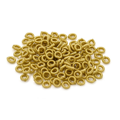 6 mm Polyester Pineapple Knot Coil Beads
