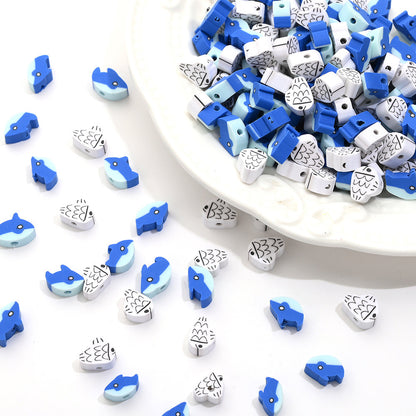 Shark Polymer Clay Beads