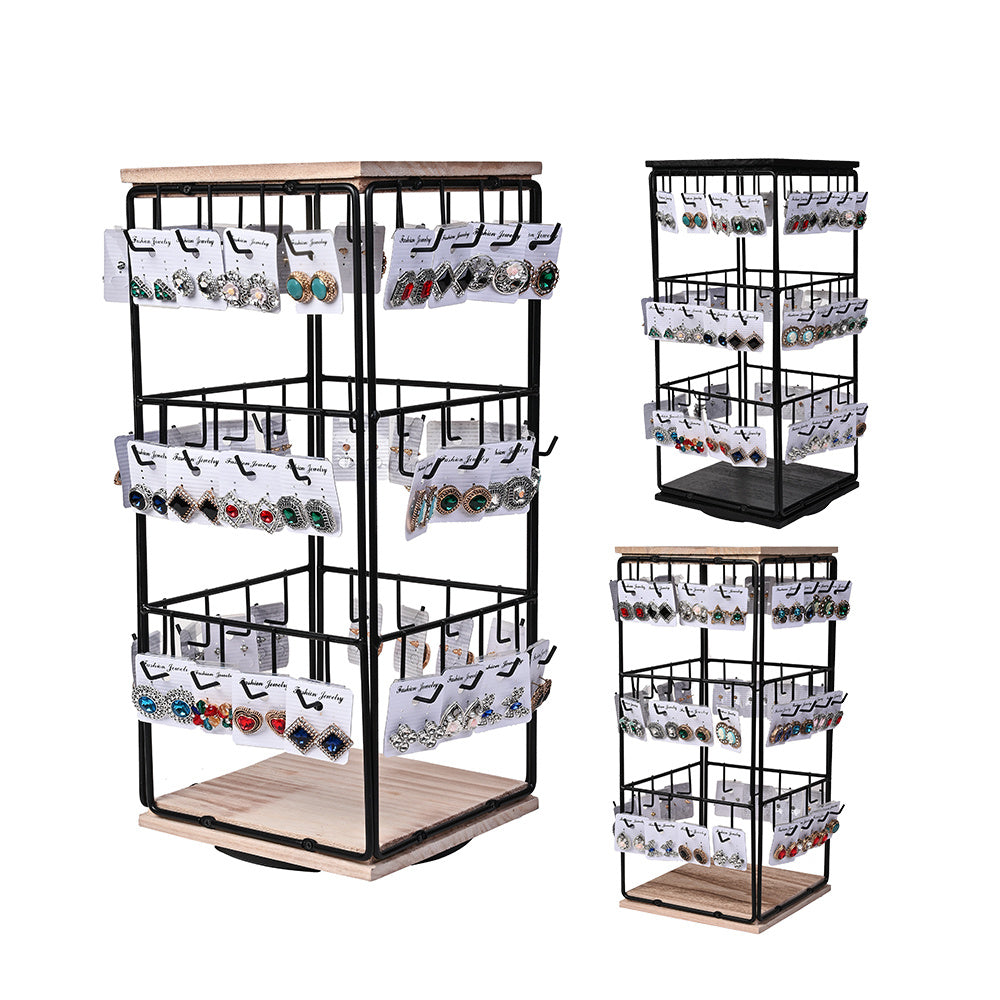 360 Degree Rotating Earring Display Stand