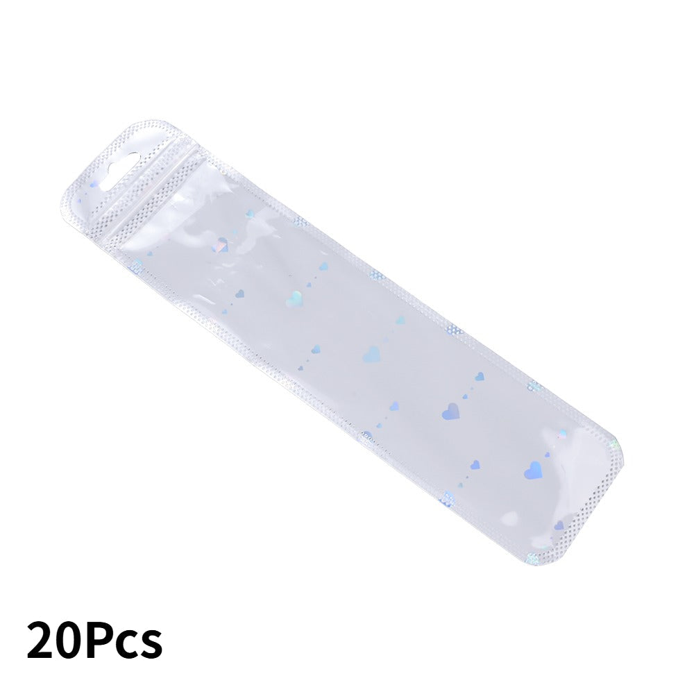 Iridescent Self-Sealing Jewelry Bags