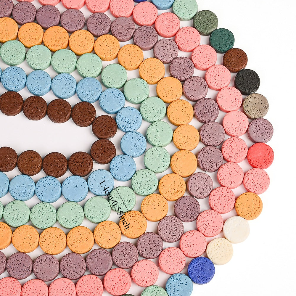 Round Stone Beads