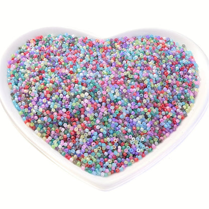 Colorful Frosted Seed Beads