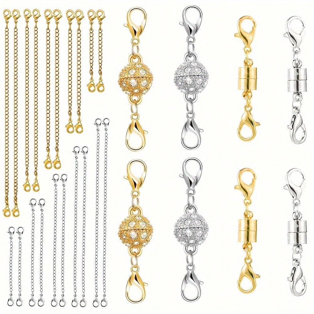 28-Piece Magnetic Clasp Set