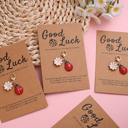 Ladybug Keychain Gift Set