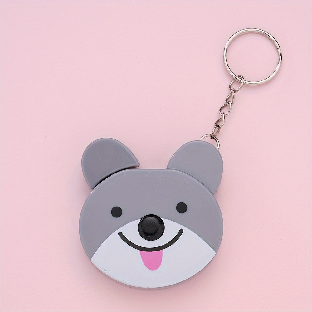 1PC 11.5×5.8cm Animal Series Mini Soft Measuring Tape