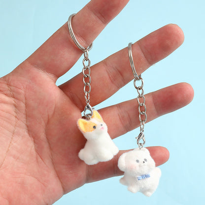 Resin Puppy Pendants