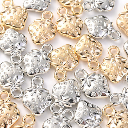 Strawberry CCB Pendants
