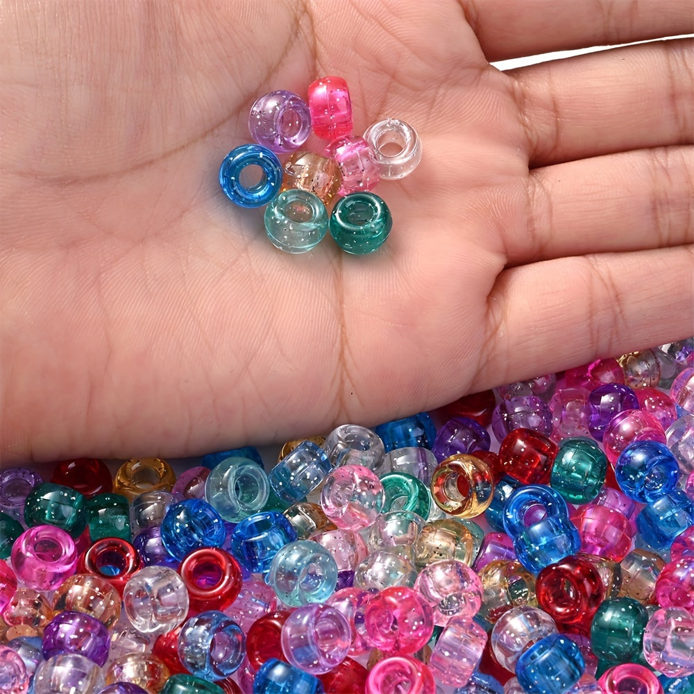 Mixed Heart Butterfly Acrylic Beads