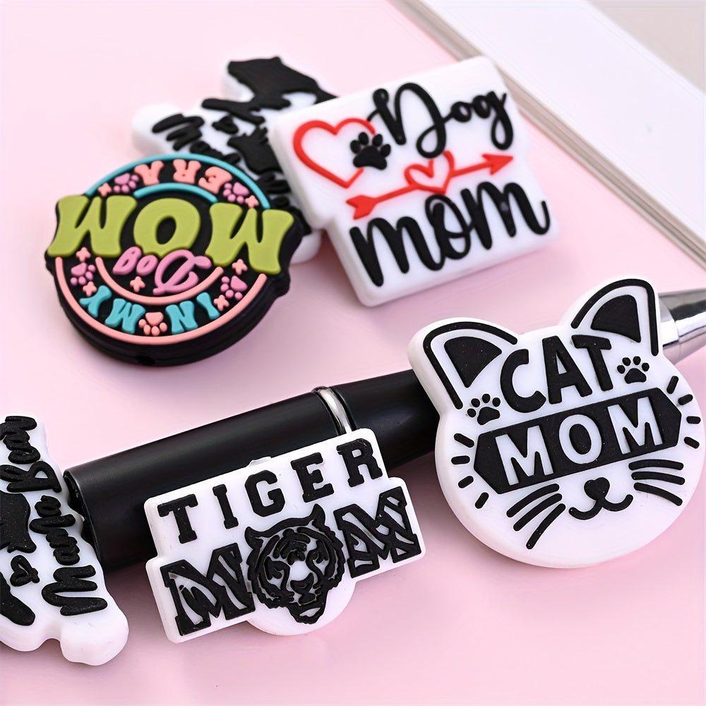Silicone Alphabet Animal Beads Set