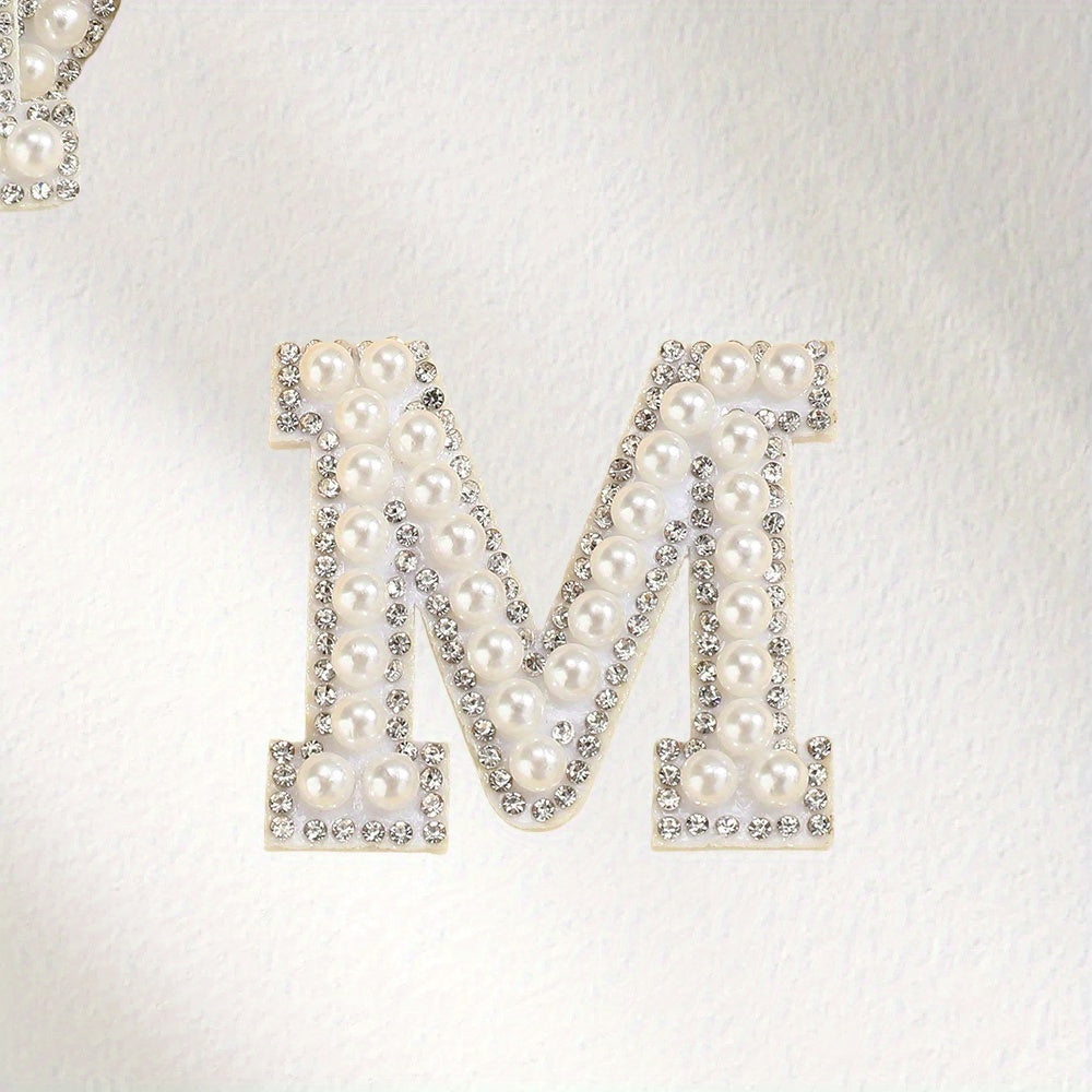 Alphabet Flatback Decorative Bead