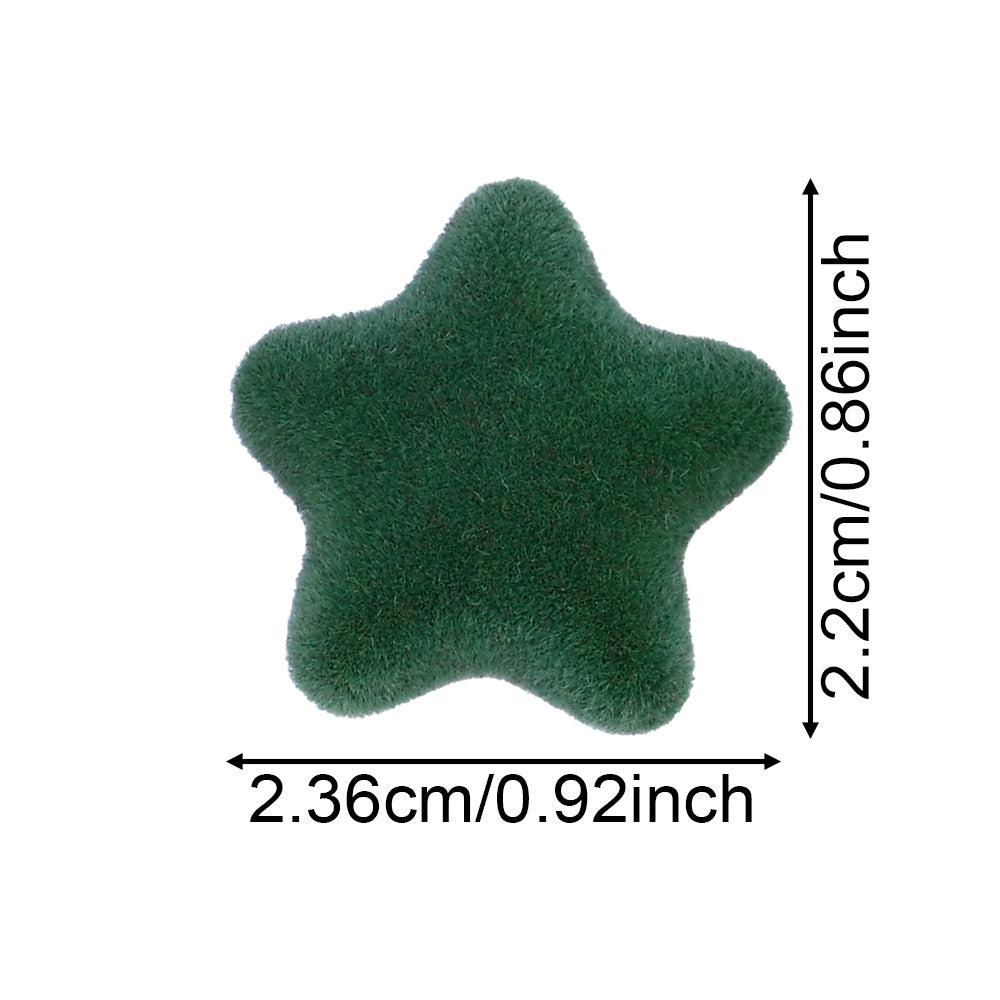 Velvet Star Focal Beads