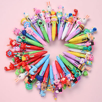 Cartoon Animal Retractable Ballpoint Pens