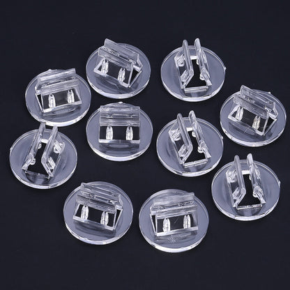 11x20 mm Clear Card Holder Clips