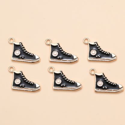 Canvas Shoe Alloy Charms