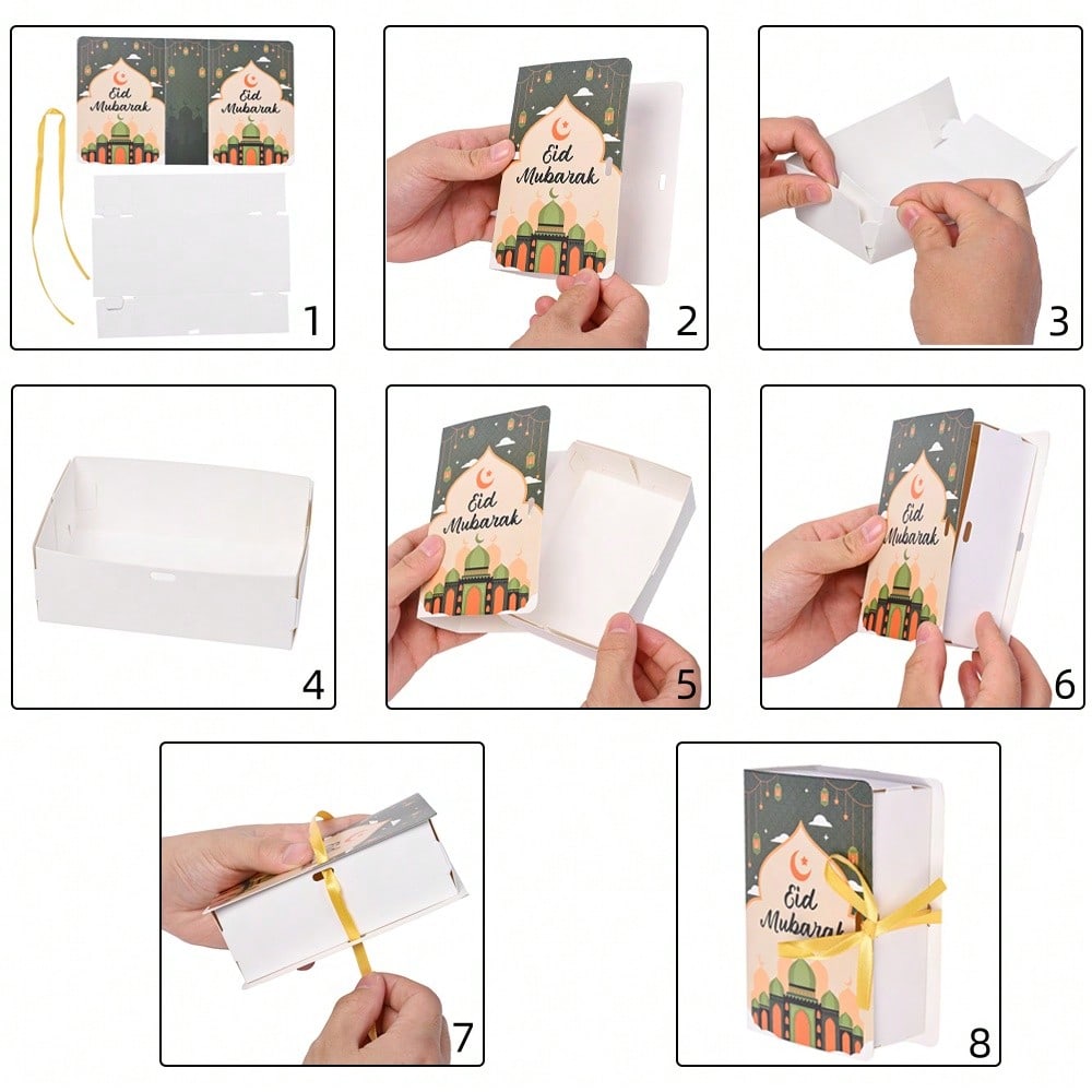 Ramadan Eid Mubarak Favor Boxes