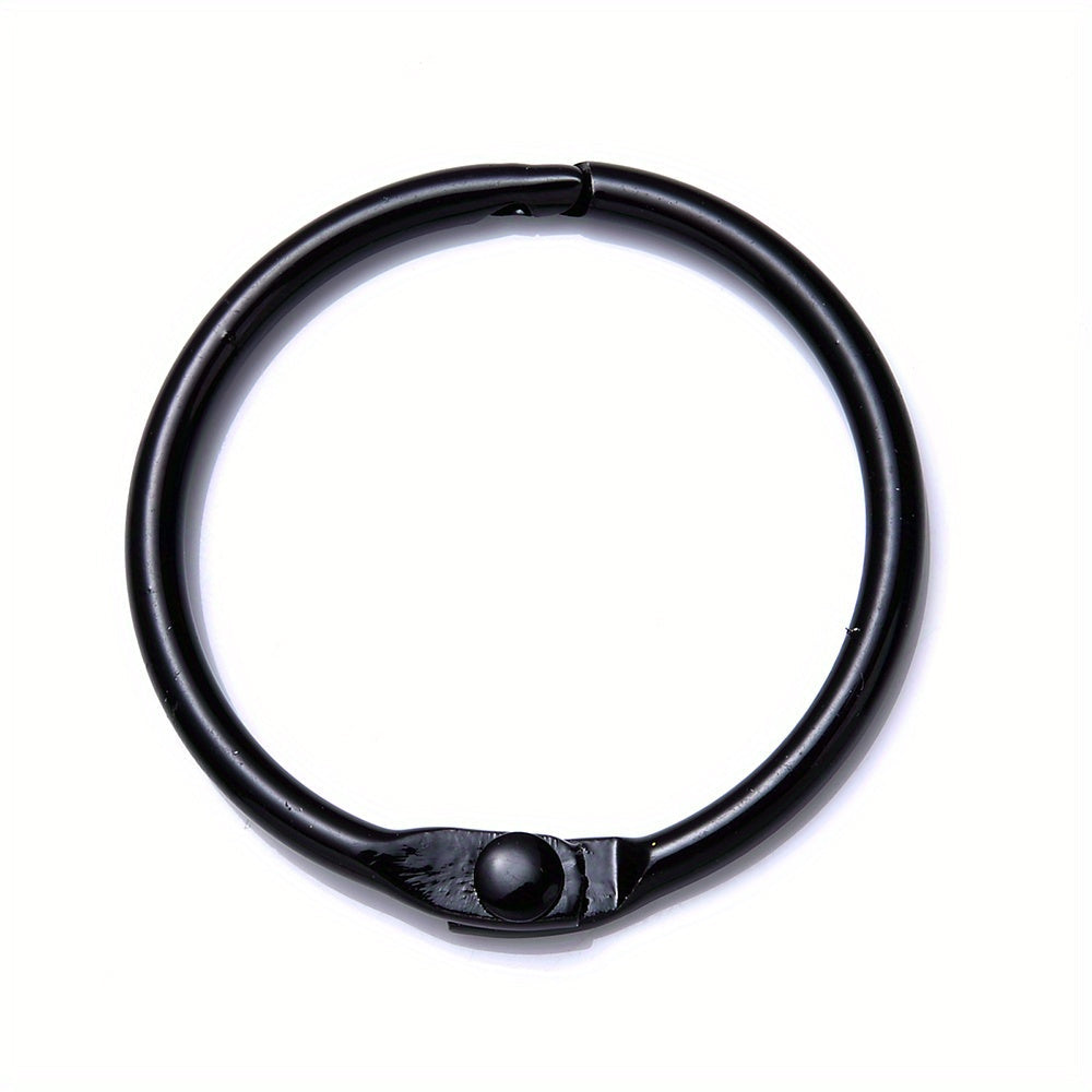 Colorful Alloy O-Ring Spring Clasps