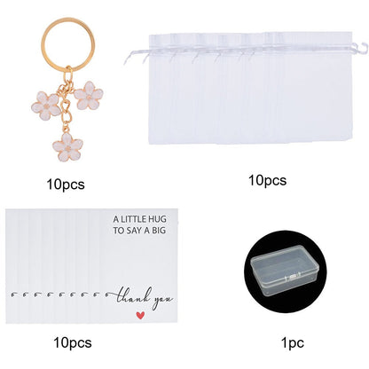 Flower Keychain Making Gift Set