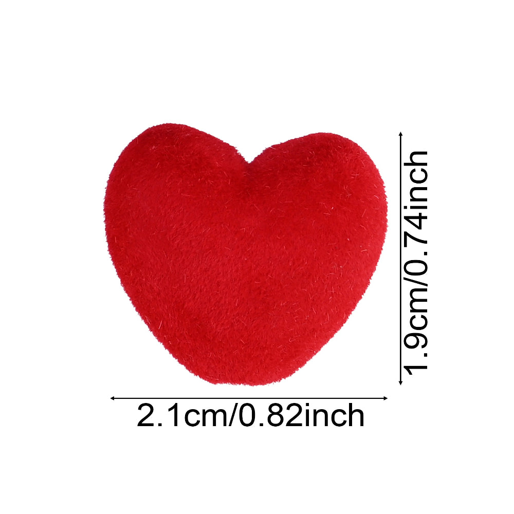 Acrylic Love Heart Beads