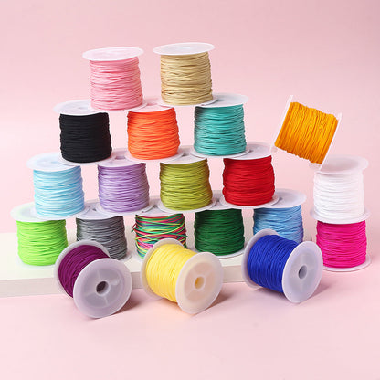 20m 0.8mm Colorful Nylon Chinese Knot Cord