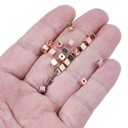 4 mm Colored Plastic CCB Spacer Beads