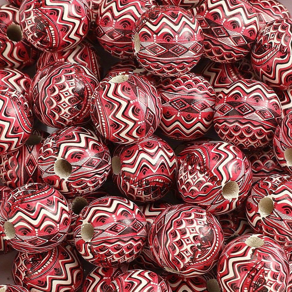 Bohemian Wooden Beads