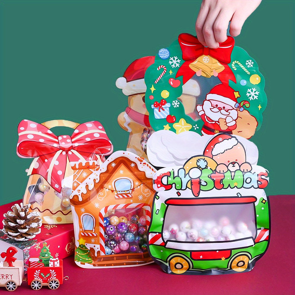 9/10-Piece Random Christmas Gift Bag Set