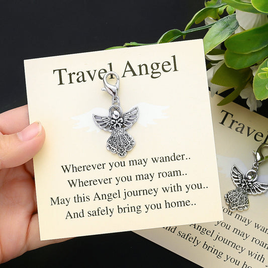 Vintage Elegant Travel Angel Keychains