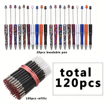 Plastic Bead Pen DIY Set