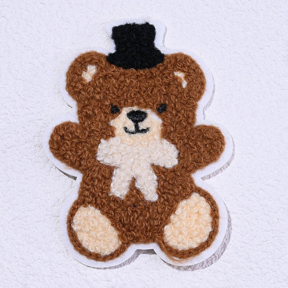 Bear Embroidery Patch