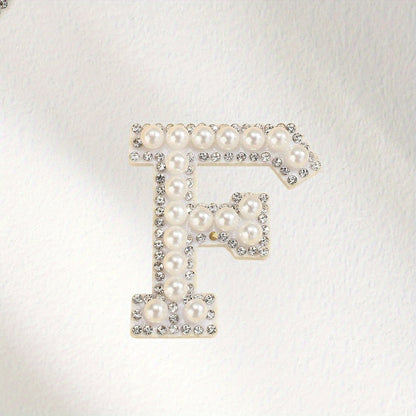 Alphabet Flatback Decorative Bead
