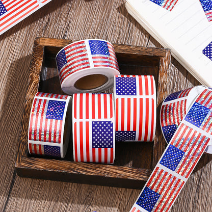 American Flag Patriotic Stickers