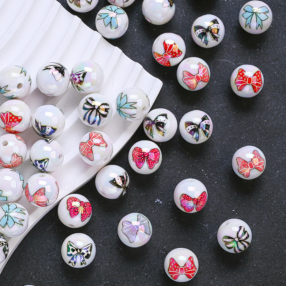 Butterfly Acrylic Beads