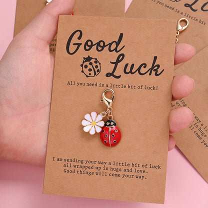 Ladybug Keychain Gift Set
