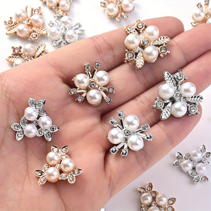 Pearl Flower Acrylic Bead Accessories