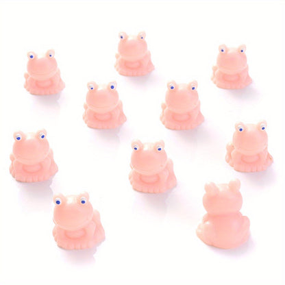 16x17mm 10pcs Resin Frog Beads