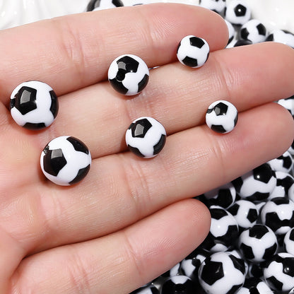 30/50/100PCS 10mm Gradient Resin Bead Set