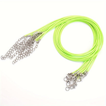 Waxed Leather Necklace Cord