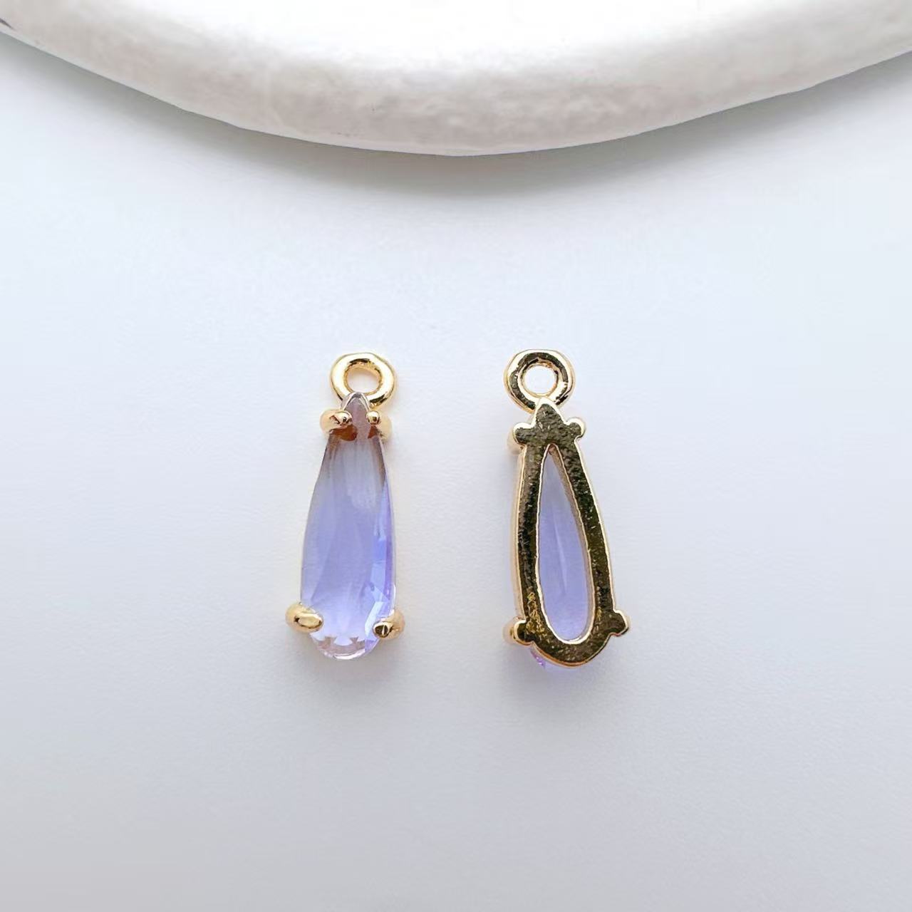 Glass Droplet Pendants