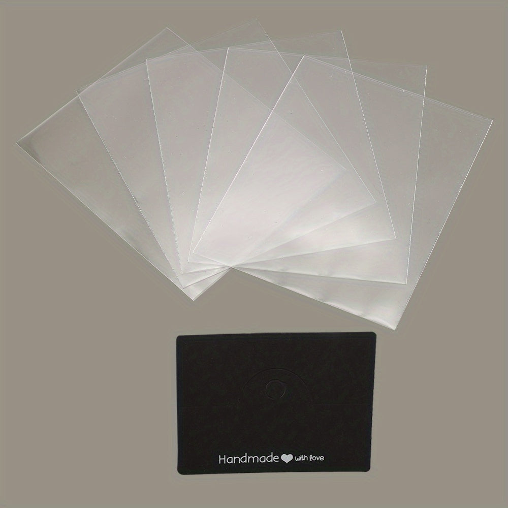 200PCS Handmade Jewelry Packaging Set with Clear Bags & Cards
