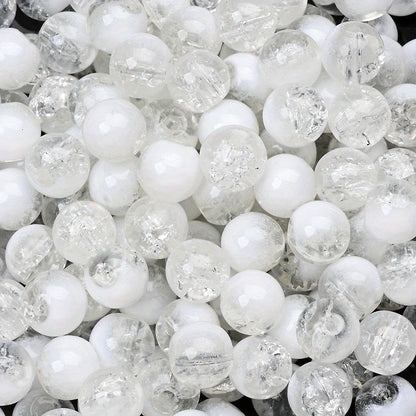 Milk Cap Glass Beads