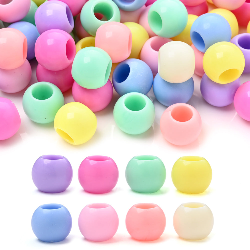 Acrylic Large Hole Beads