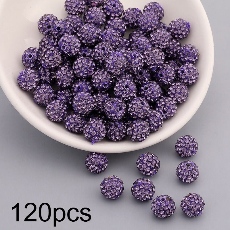Rhinestone Spacer Beads Set