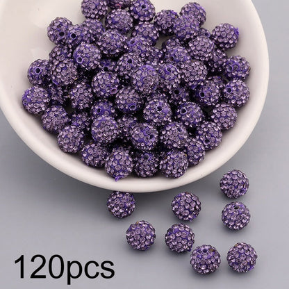 Rhinestone Spacer Beads Set