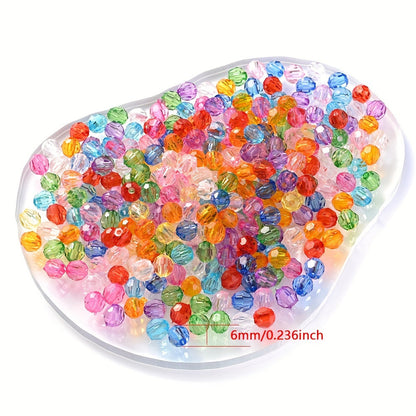 Multifaceted Acrylic Beads