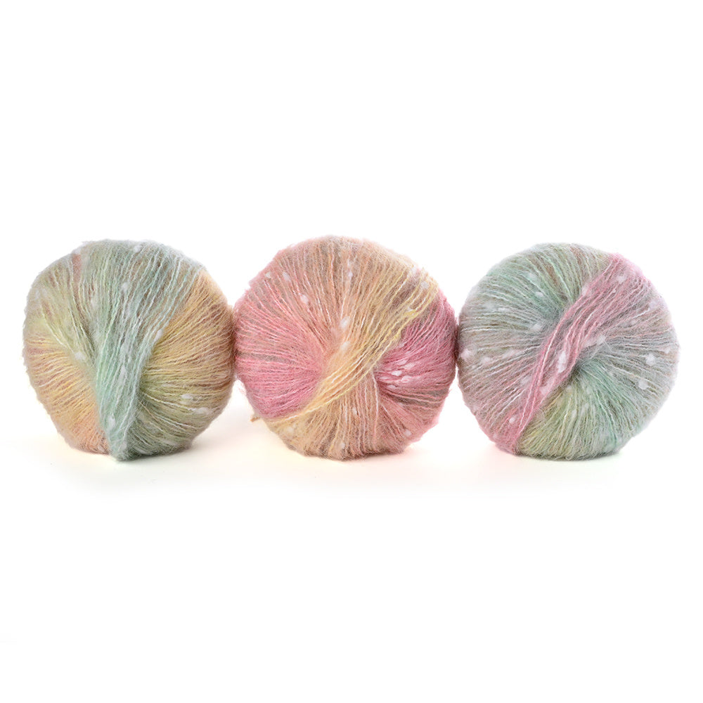140g Winter Cozy Mohair-Style Yarn Set
