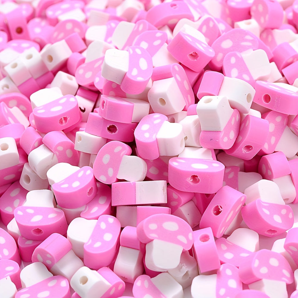 30PCS 9–10mm Multicolor Soft Clay Spacer Bead Set