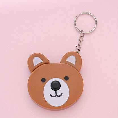 1PC 11.5×5.8cm Animal Series Mini Soft Measuring Tape