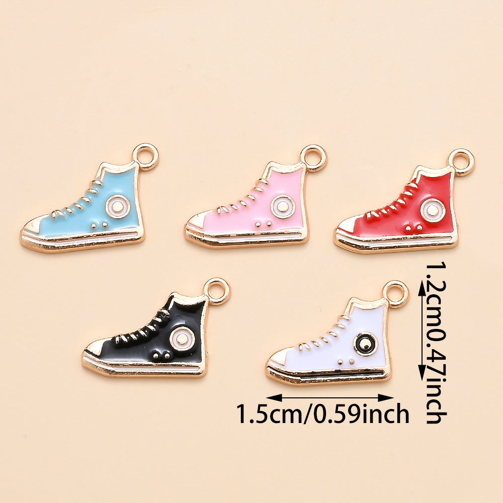Canvas Shoe Alloy Charms