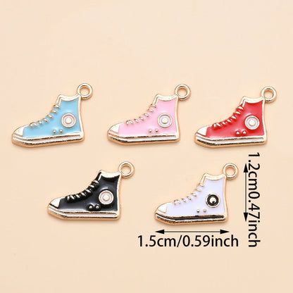 Canvas Shoe Alloy Charms