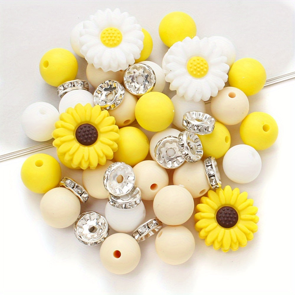 Daisy Series Silicone Beads